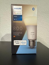 Philips Hue White E27 LED Light 806 lm, Dimmable LED Lamp