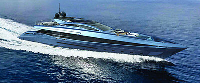 MANGUSTA 92 SUPER YACHT BOAT POSTER PRINT 24x36 HIGH RES 9MIL PAPER
