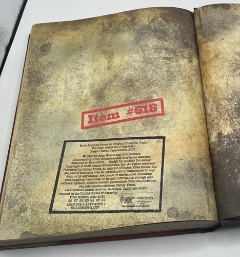 Gravity Falls Journal 3 - Alex Hirsch & Rob Renzetti Hardcover 1st Ed July 2016 - Imagen 2 de 9