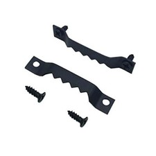 100 Pack Small Sawtooth Picture Hangers Steel Picture Black Sawtooth -100 Pack