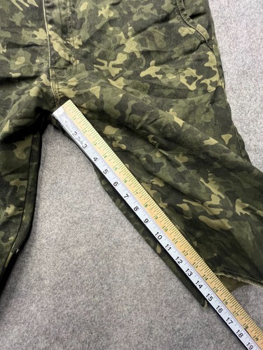 Jordan Craig Herren Shorts grün Camouflage Cutoff Größe 36 - Bild 7 von 10