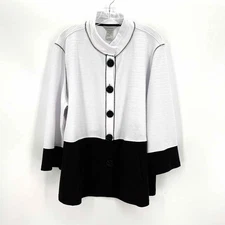 Size 1X MULTIPLES Black Cardigan