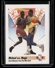 1991-92 SkyBox #333 Michael vs. Magic