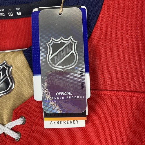Adidas Red NHL Florida Panthers Jonathan Huberdeau #11 Home Trikot Herren Gr. 50 " - Bild 14 von 14
