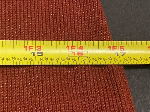 Vestido Suéter Lápiz BANANA REPUBLIC Para Mujer Petite XS Ladrillo Brillante Cinturón Midi - Imagen 10 de 11