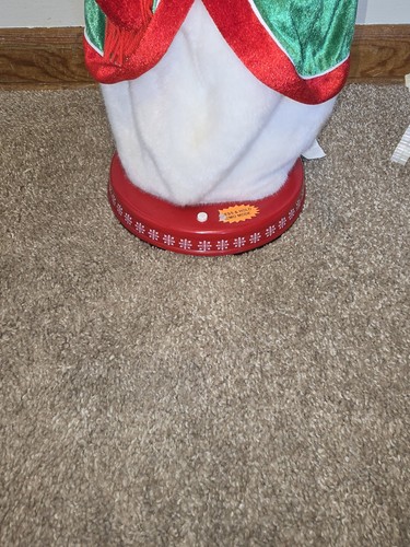 Gemmy Dancing Singing Mrs Frosty Snowman Sings Santa Baby getestet funktioniert! - Bild 2 von 9