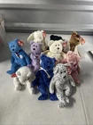 Vintage Beanie Baby Bear Lot of 10 with Tags