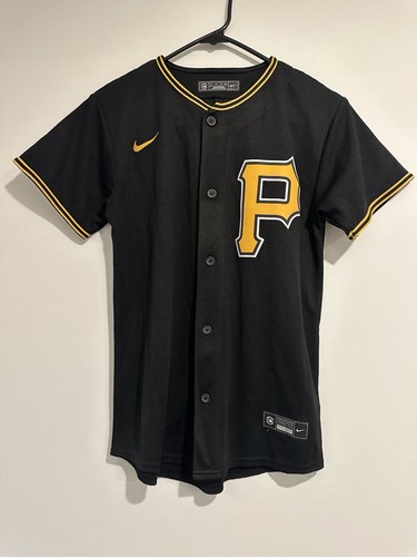Neu mit Etikett! Pittsburgh Pirates Trikot Jugend Medium 14-16 Nike Knopfleiste MLB Authentic! - Bild 4 von 9