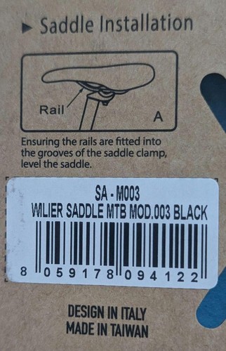 Wilier Saddle Chromoly Rail - Picture 12 of 12