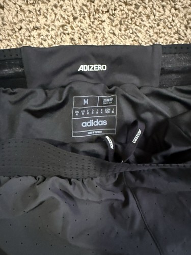 Adidas Adizero Split Shorts Mens Medium - Picture 2 of 3