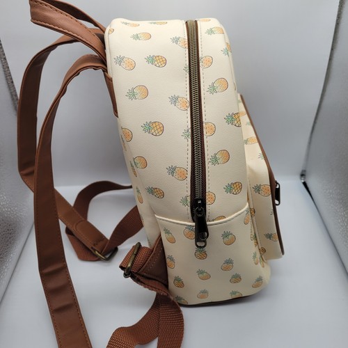 Stitch Pineapple MiniLoungefly Disney Lilo & Stitch Pineapple Mini Backpack Bag - Picture 3 of 13