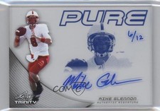 2014 Leaf Trinity Pure Auto Blue /12 Mike Glennon #P-MG2 Auto