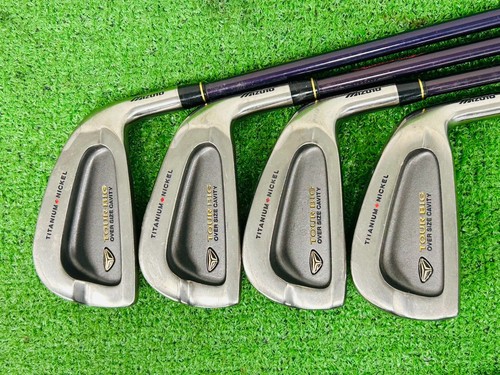 Mizuno Tour Big Over Size Cavity Iron 4-9+PW+FW RH Special Tune L-WF53 EL2941 - Picture 1 of 8