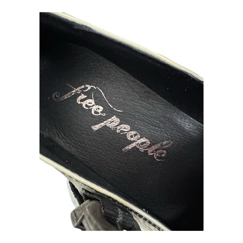 Free People  Mayla Chunky Platform Mary Jane Loafer Antique Ivory Womens 10 $228 - Picture 9 of 12