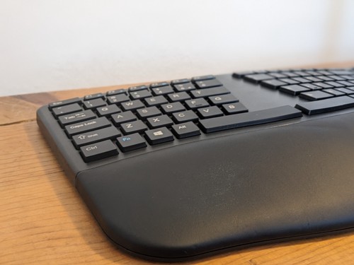 Kensington Pro Fit Ergo Wireless Keyboard K75401US  Black TESTED WORKING - Picture 2 of 5