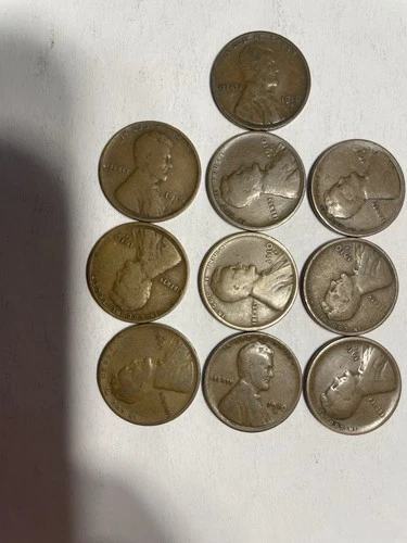 10 1910 S Lincoln Wheat Cent Penny Pennies In Very Good condition