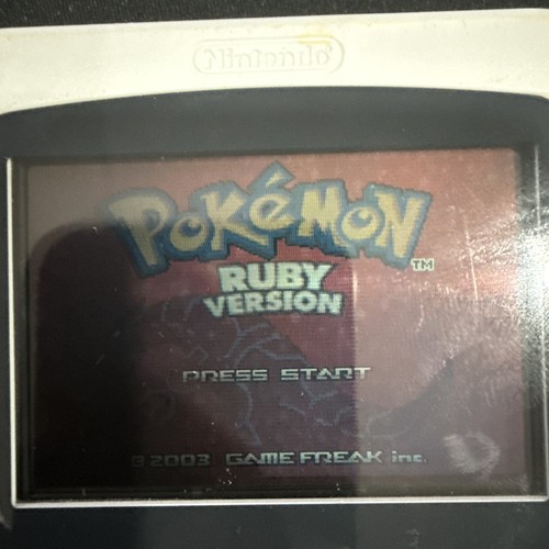 Pokémon Rubin GBA nur Cartridge (getestet und funktionsfähig) - Bild 4 von 7