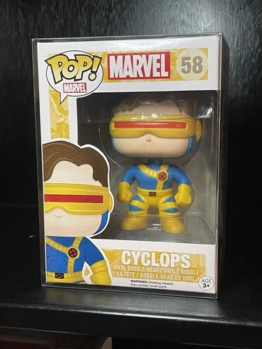 Marvel: X-Men - Cyclops - Funko Pop #58 - New In Box W/ Protector