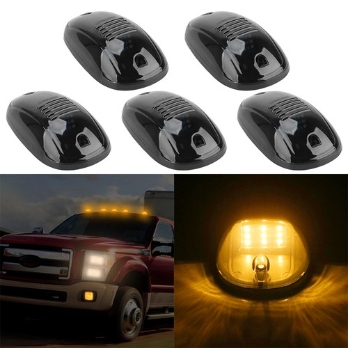 5X Auto LED Blinker Dachbeleuchtung Dach Lampen Leuchten Für LKW KFZ Cab 12V/24V - Bild 5 von 22