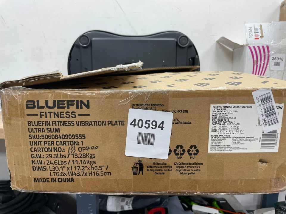 Bluefin Fitness Ultra Slim Vibration Plate - Image 3 of 3