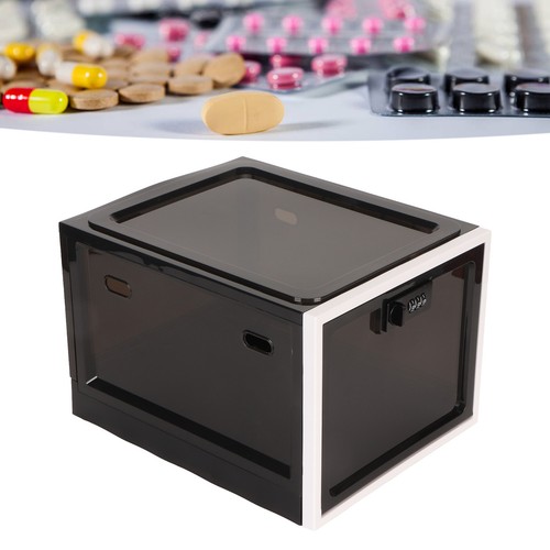 Lock Box Clear Food Storage Container Medicine Case With 3 Digit Combination TOU - Picture 13 of 22