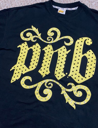 Vintage 90s PNB Nation Rap Hip Hop Shirt XXL Bling Nas Eminem Biggie Supreme Black - Bild 4 von 10