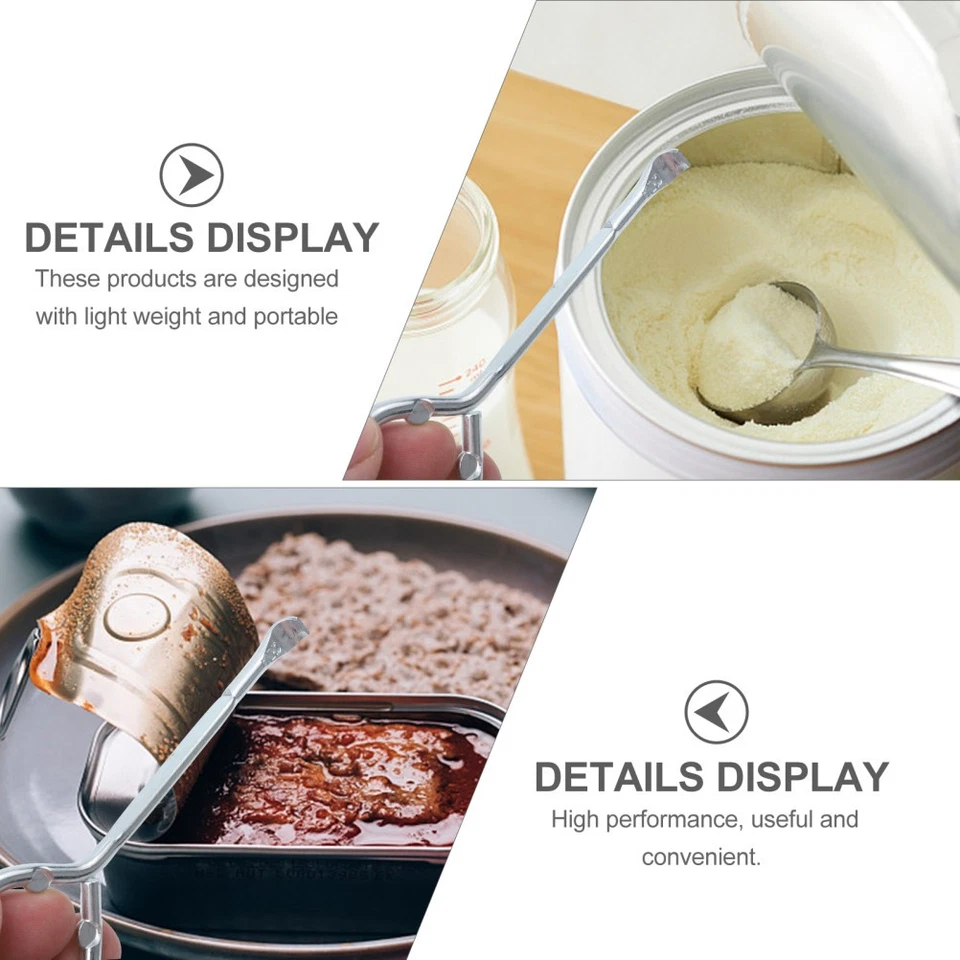  2PCS METALL CAN OPENER PAINCE PAIN BENEST LID LIFTER MANUALE può aprire kit di - Immagine 2 di 4