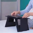 PU Leather Surface Computer Support Ultra-Thin Profile Laptop Desk  Tablet