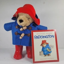 2015 PADDINGTON BEAR 9" Plush + 2023 McDonald's Happy Meal PADDINGTON Story Book