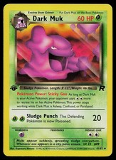 Pokemon Card - Dark Muk Team Rocket 1st Edition 41/82 Uncommon