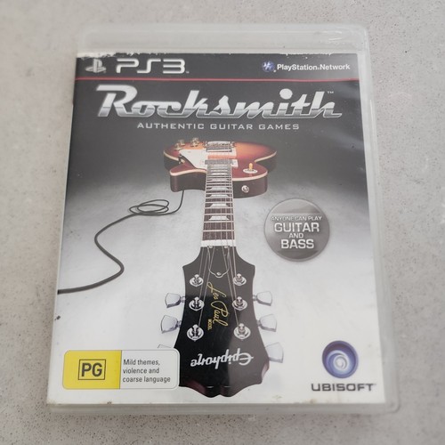 Ubisoft Rocksmith Authentic Guitar PS3 Video Game - Picture 1 of 3