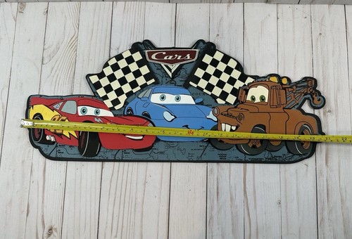 Letrero de pared de espuma de coches Disney vintage - Imagen 9 de 11