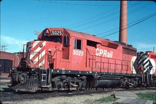 CP Rail Canadian Pacific GP38AC 5025 - 3/4 roster view - 1985       12/25 BB-7