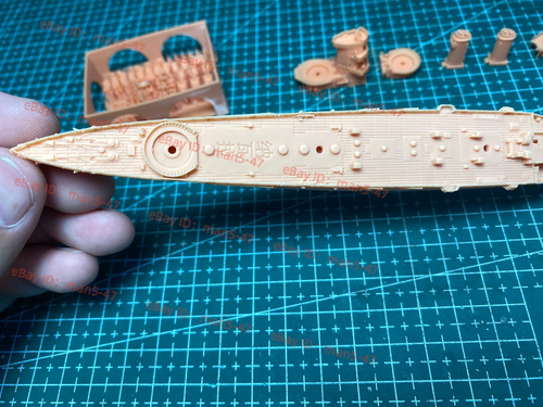 3D Printed kit 1/700 Spanish Navy Navarra cruiser (waterline/full hull) - Picture 4 of 8