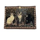Flemish Tapestries du Lion Decorative Pillow Cover Cats Vintage Cats