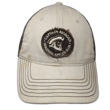 Captain Morgan Original Spiced Rum Strapback Baseball Cap Brown One Size 6 Panel