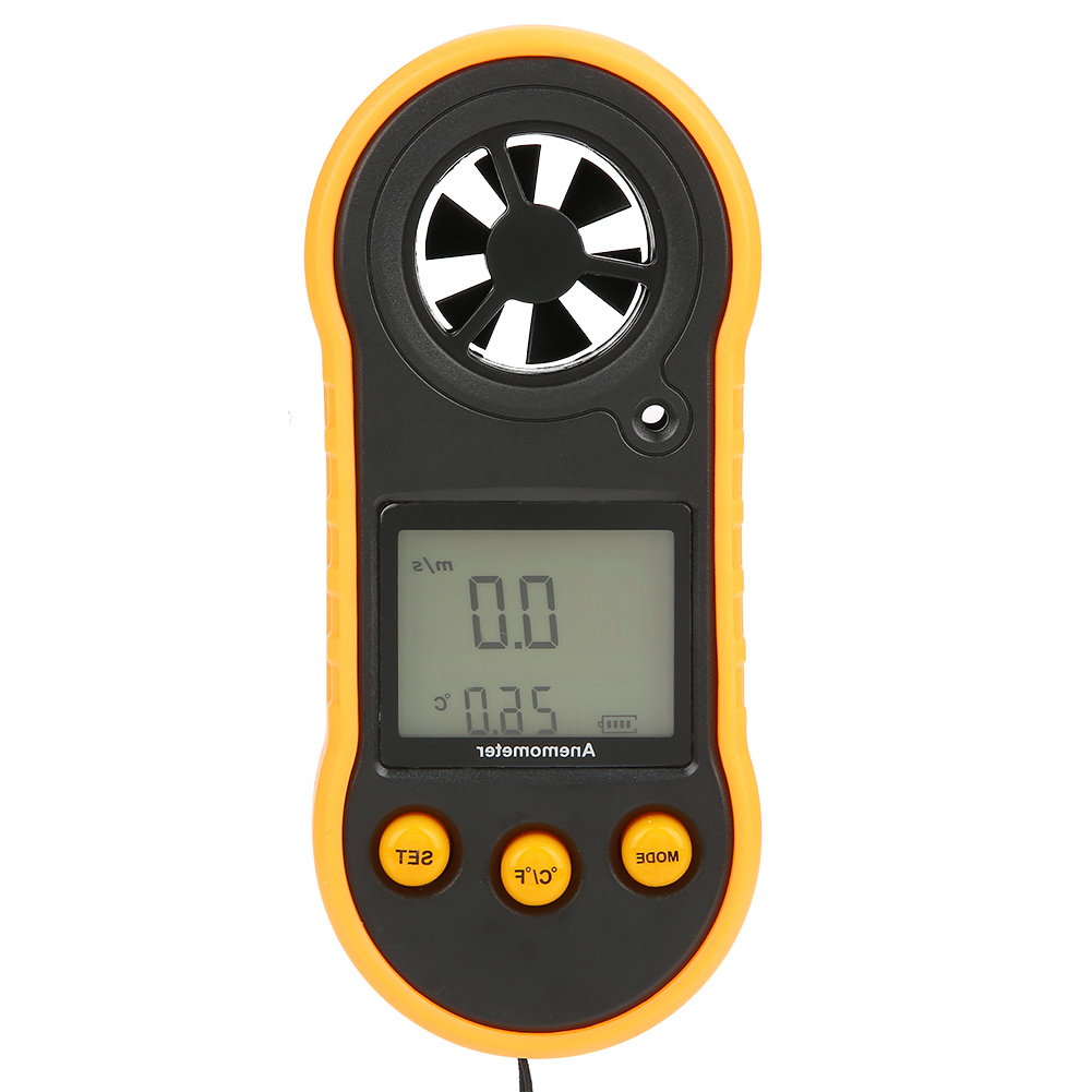 GM818 LCD Digital Anemometer Handheld Wind Speed Gauge Meter Air Speed Tester´