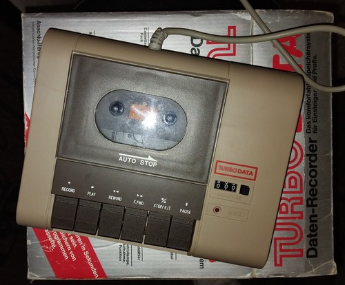 Turbo Data Daten Recorder Datasette CommodoreVC20 C64 - Bild 1 von 5