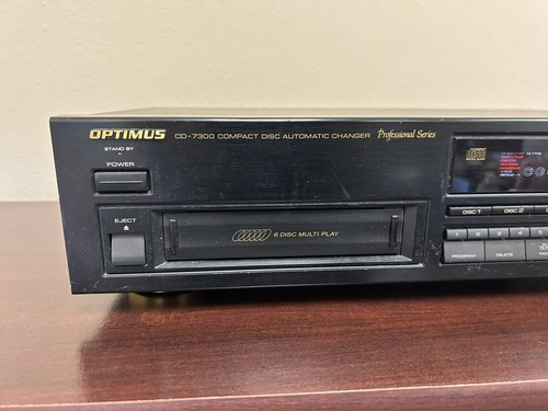 Optimus 6 Disc Magazine CD Player CD-7300 Fully Tested Working - Picture 2 of 6