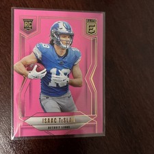 2025 Panini Donruss Elite - Rookies Isaac Teslaa #117 Pink Ink (RC)