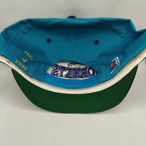 Vintage Charlotte Hornets The Game Snapback Mütze limitierte Auflage 1356/2000 SELTEN 90er Neu mit Etikett - Bild 15 von 15