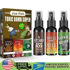Liquid Fart Spray Stink Bomb Smelly Stinky Ass Toxic Bomb Crap Gag Prank Joke