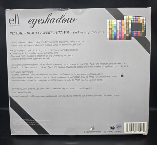 Elf Cosmetics Holiday Classic Eyeshadow 100 Piece Palette Cruelty Free - Picture 2 of 4