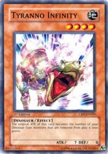 Yugioh! Tyranno Infinity - CRV-EN029 - Common - Unlimited Edition Near Mint, Eng