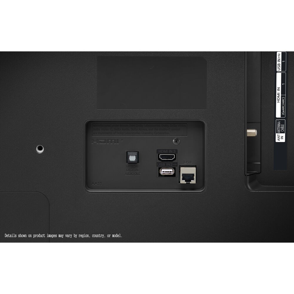 LG 43” Class UT75 Series LED 4K UHD Smart webOS TV