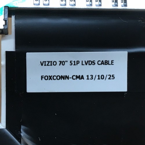 Vizio E701i-A3 E701i-A3E TV LVDS Cable Set 41P & 51P - TESTED - Picture 4 of 4
