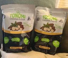 Cassava Flour, 2- 1 Lb bags Batch Tested Gluten Free, Non GMO, Vegan Exp 02/26