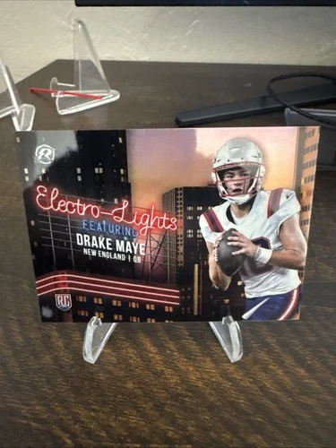2024 Topps Resurgence Drake Maye Electro-Lights RC Rookie #EL-7 NE-Patriots SSP
