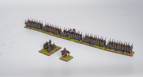 Warlord Games Epic ACW Confederate Reg, 47th Alabama Infantry Regiment, painted