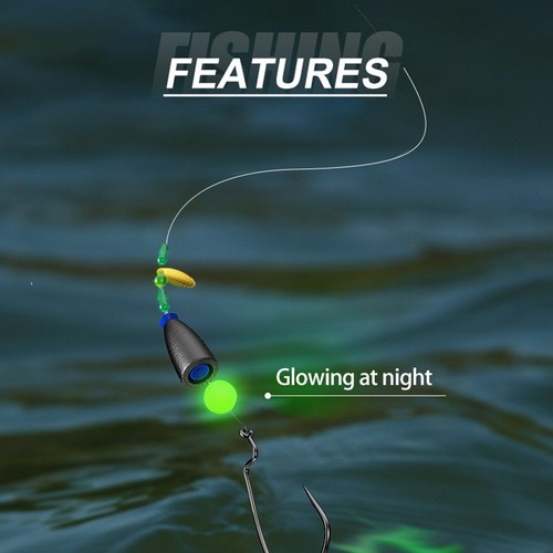 Fishing Beads Fluorescent Silicone Attractors for Improved Hook Visibility - Picture 27 of 47